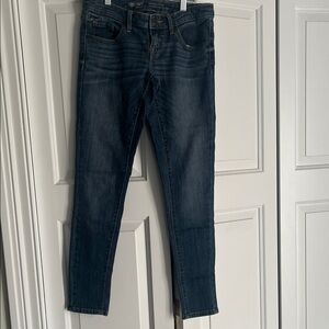 Dark Wash Low Rise Skinny Jeans - 2/26S